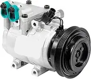 AC Compressor Compatible For Hyundai Elantra Tiburon Matrix 2001-2008 HS15 Car 97701-2D100 97701-2E000 97701-09000 97701-2C100 F500CD1BA01