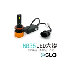 在飛比找樂天市場購物網優惠-SLO【NB35 LED大燈】LED大燈 車前大燈 汽車大燈
