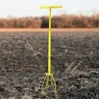 Manual Hand Tiller with A Removable Big Claw Strong Detachable Rugged for
