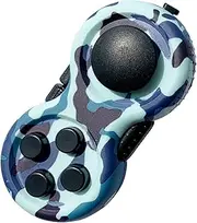 Fidget Pads Toy with 9 Fidget Functions,Fidget Controller Pad Toy Stress Reducer Fidget Toy Fidget Buttons Hand Shank Fidget Dice Cube Depression Pad Toy for Kids Adults Stress Relief, ADD,Autism,ADHD