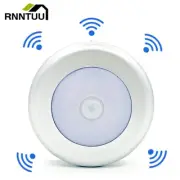Motion Sensor LED Night Light Battery Powered Cabinet Night Lamp Bedside Lights