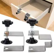 Drawer Front Mounting Fixture Cold Pressed Steel Plate for Smooth Installation