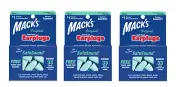 Mack's - 30 Original Soft Foam Ear Plugs - 15 Pairs Snoring Blocking Earplugs