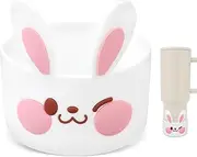 Cartoon Rabbit Boot for Stanley Cup 40/30oz, Avoid Scratches & Noise Silicone Boot Sleeve for Stanley Tumbler Bottom Protector Cover Compatible with Stanley Cup & Hydro Flask Accessories
