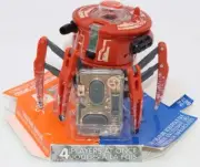 Hexbug Micro Robotic Creature Remote Control Battle Spider - RED - UNUSED - OPEN