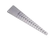 4-3/4" Stainless Steel Spring Bar Measuring Lug Gauge Millimeters & Inches Tool