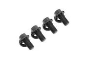 RTS/ARP 3/8UNF Torque Converter Bolt & Washer Kit, .75O"UHL, 8740 Chromoly, Set Of 4