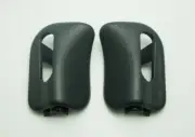 Mercedes Benz W124 E320 ConvertIble ONE PAIR Sun Visor Trim Caps, NEW!Black