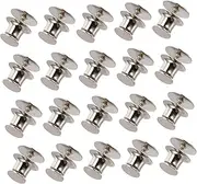 IWOWHERO 50 Sets Flat Top Buckle Tie Tack Clutch Lapel Pins Bulk Ties Hanger Hooks Key Chains Key Rings with Tags Tape Drywall Screws Tie Tacks Boutonniere Pins Flat Pin Back Silver Copper