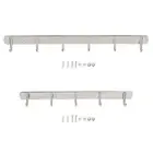 Stainless Steel Wall Coat Hooks Hanger For Coats Hats Kitchen Storage Hook Rack