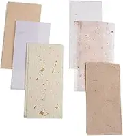 NUOBESTY 60pcs Retro Decorative Papers for Scrapbooking Hand Account Journals Kraft and Onion for Custom Crafts and Creative Projects
