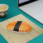 Mustard Wireless Sushi Mouse Laptop/PC Home/Office Computer Tablet Accessory