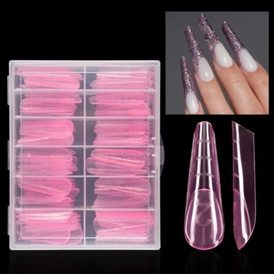 120Pcs Duals Forms Mold 12 Size with Scale UVS Gel Acrylic Art Mold