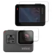 Heavy-Duty Camera Lens + Shatterproof LCD Screen Protector for Gopro Hero 5 New