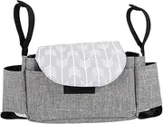 ERINGOGO Stroller Organizer Bag Pram Storage Diaper Bag Easy to Carry Fashion Appearance