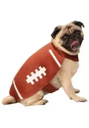Touchdown Football Dog Costume Medium