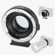 NEEWER Lens Mount Adapter 0.71x Autofocus Speed Booster for Canon EF Lens EOS M