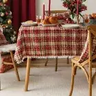 Christmas Tablecloth Table Cover Christmas Decorations Dining Tablecloths