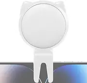 Portable Phone Light - Brightness Adjustable Phone Light | Cat Ear USB Rechargeable Phone Light, Phone Fill Light, Battery Powered Selfie Ring Light,Phone Fill Light, Phone Light with Clip for Tablet