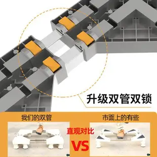 冰箱底座單雙開門加高通用托架海爾美的西門子可移動萬向輪腳架