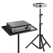 Adjustable Laptop DVD Projector Tripod Stand Floor Laptop Stand Holder With Tray