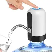 5 Gallon Water Table Pump Rechargeable, Water Dispenser for 5 Gallon Bottle Bottom Loading, Portable USB Charging Automatic Drinking Mini Water Jug Dispenser, for Camping, Kitchen