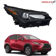 Headlight Assy For 2015-2017 Lexus NX200t NX300h NX300 w/Sport Pkg LED+Halogen (for: Lexus)