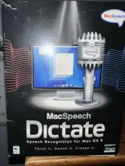 MAC Speech Dictate Amazingly Speech Recognition MAC OS 10.5.6-MacOS 10.6