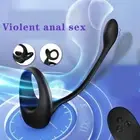 Remote Control Vibrating Butt Plug Cock Ring Prostate Massager Vibrator Sex Toy