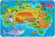 Indoor Doormat,Floor Mat Area Rug,Cartoon Kangaroo Bear Koala,Front Back Door Mat Home Decoration 35x24 Inch Carpet