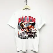 Allen Iverson Vintage Rap T-Shirt, Tour Concert Merch, 90s, Travis Scott