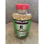 KIRKLAND 科克蘭 維他命E 180 MG (400IU) 一罐500膠囊（期限 9/2026）現貨