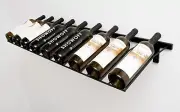VintageView W Series - Presentation Row Wall Mounted Wine Rack (9 Bottles, Sa...