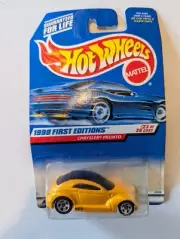 1999 Hot Wheels First Editions 23/26 Chrysler Pronto Yellow 5sp New Sealed #928