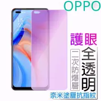 在飛比找蝦皮購物優惠-pa OPPO 抗藍光滿版玻璃貼 玻璃保護貼適用Reno4 