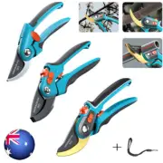 Garden Pruning Shears Plant Flower Scissors Trim Tree Snips Branch Secateur GT