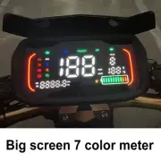 LCD Display Panel for Electric Scooter For EBike 48V72V Sleek and Modern Design