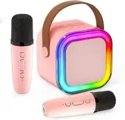 Mini Karaoke Machine for Kids Adults,Portable Bluetooth Speaker