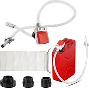 Fluid Transfer Pump Automotive | Motorcycle Liquid Pump Kit,Battery Powered Transfer Device with Auto Stop Sensor and Extra Long Hose for Vehicle Car Boat Truck Engine