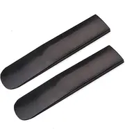 zolyet 2pcs Resin Sax Reeds Strength 2.5 for Alto Saxophone Black Black