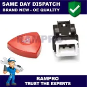 Rampro FOR RENAULT LAGUNA TRAFIC ESPACE VEL SATIS HAZARD WARNING SWITCH RED BUTT