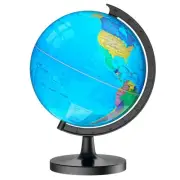 13" Globe for Children & Adults, Interactive World Globe for Kids with HD Wat...