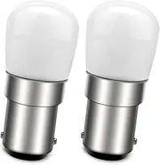 Ruiandsion B15 Lamp AC12V Warm White BA15D Double Bayonet for RV Camper Trailer Boat Trunk Interior Lights Pack of 2