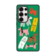 Galaxy S25 Ultra Impact Magnetic Case Dog Park iPhone Case by Tess Smith-Roberts