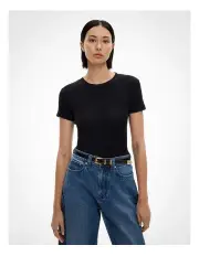 [Witchery] Fine Jersey Tee in Black