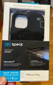 Speck Presidio Sport Case For Apple iPhone 11 Pro (Black/Gunmetal Grey)