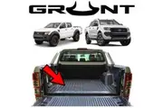 Grunt 4x4 Heavy duty rubber checker plate ute tray mat for Ford Ranger PX vehicles fitted with tub liner