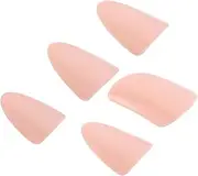 TOYANDONA 1 Set Pipa Nails Fake Nails for Pipa Musical Finger Picks Stringed Musical Instruments Guitar Finger Picks Instrument Accessories Zither Playing Supplies Pink Plastic