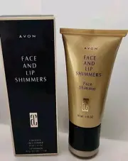 Avon Face And Lip Shimmers PEARL SHIMMER Foundation New NOS