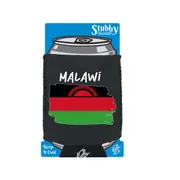 Malawi Country Flag Nationality - Stubby Holder With Base